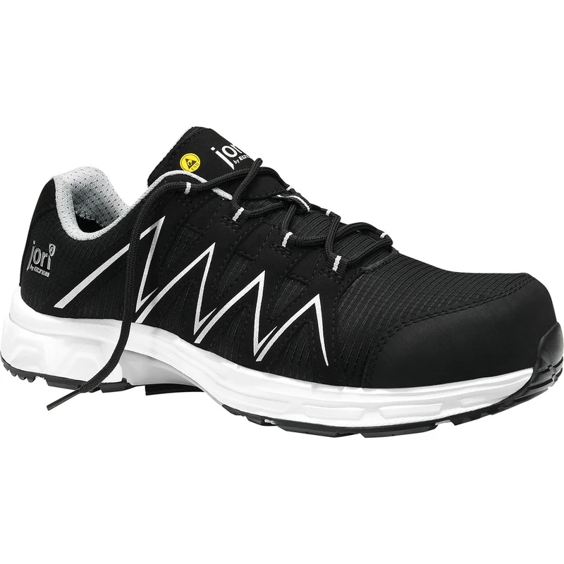 Sicherheitshalbschuh jo-SPEEDY black-silver Low ESD S3