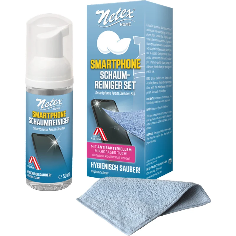 NETEX Smartphone Schaumreiniger-Set