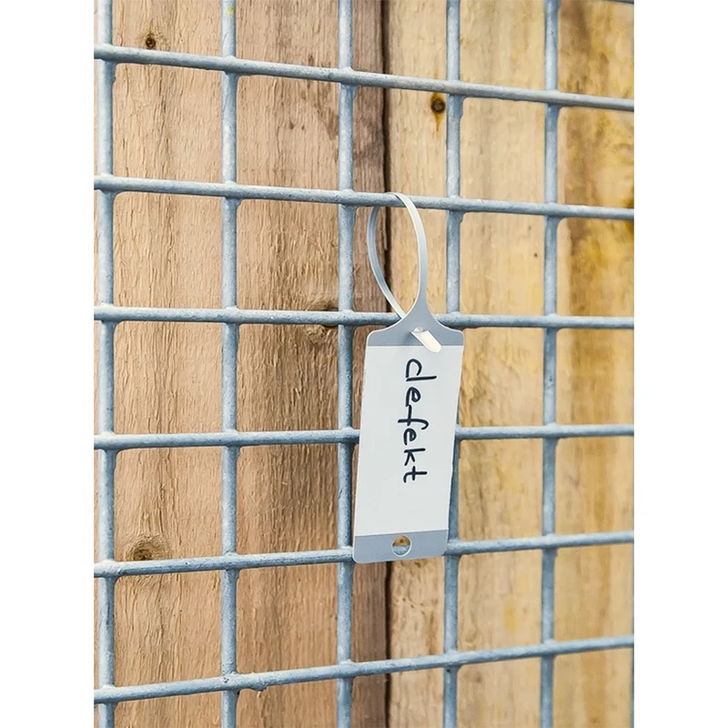 Warenanhänger / hellgrau, neutral