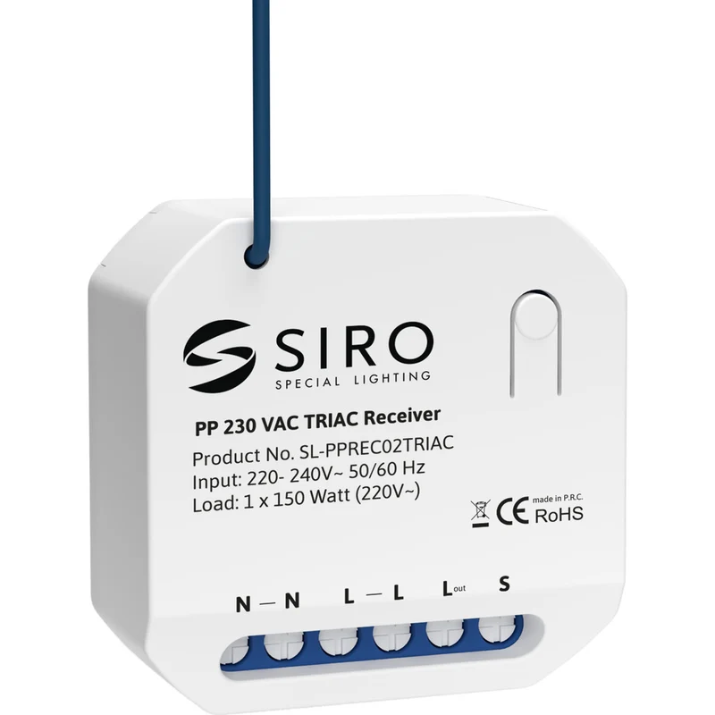 Push Power TRIAC Reseiver PP 230 VAC