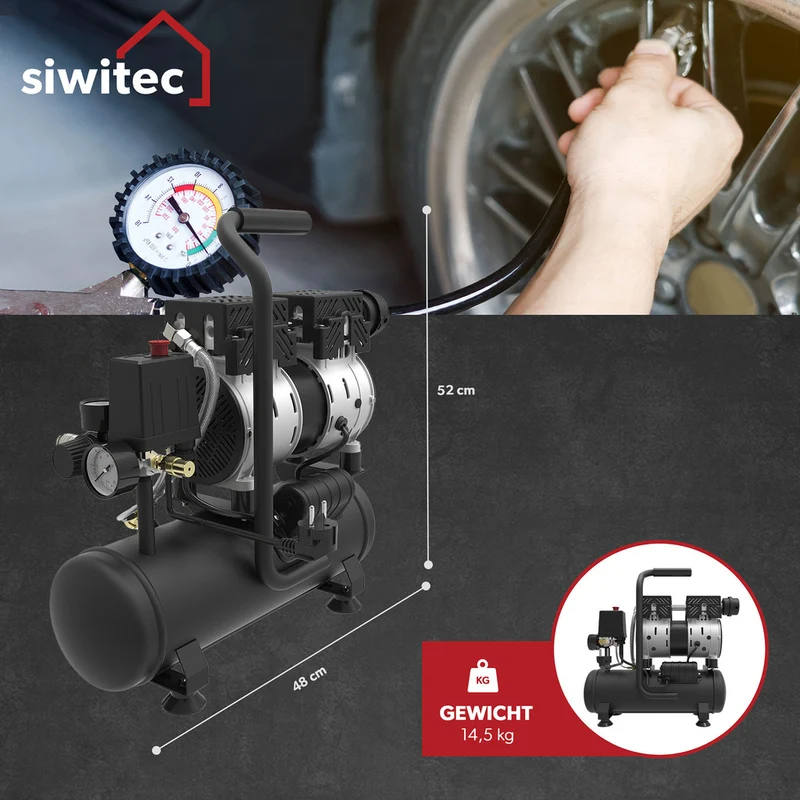 Siwitec Flüsterkompressor SK-550