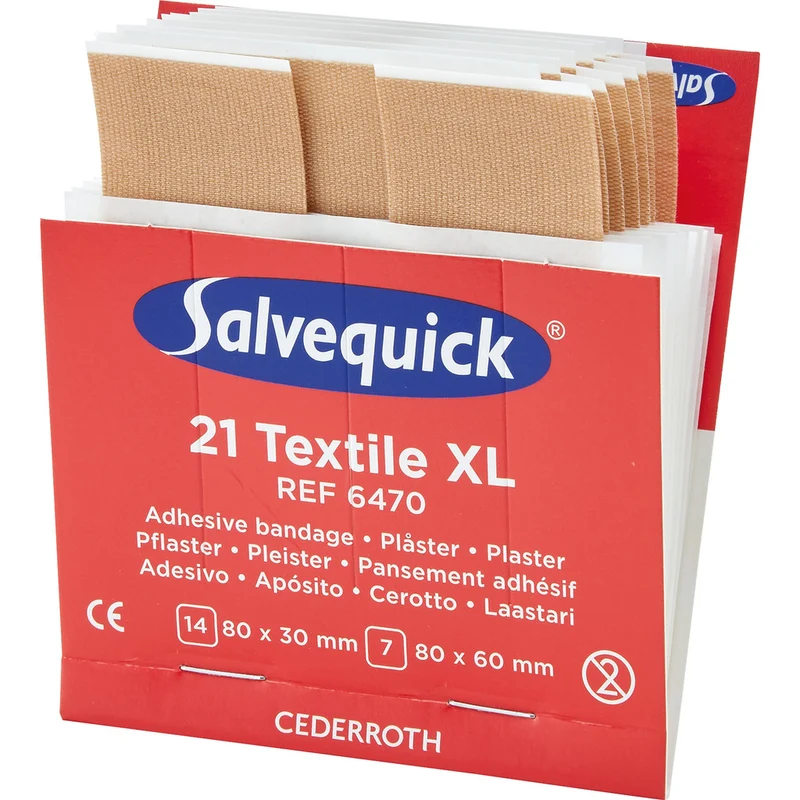 Nachfüllpackung Textilpflaster Salvequick REF 6470