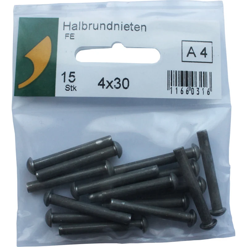 SBV-Halbrundnieten Eisen