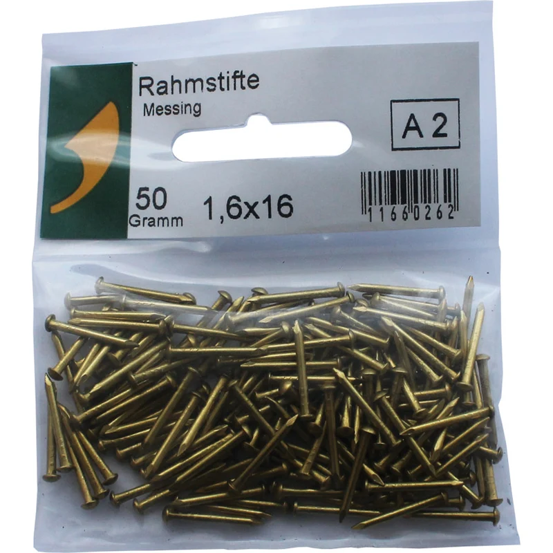 SBV-Rahmstifte Messing