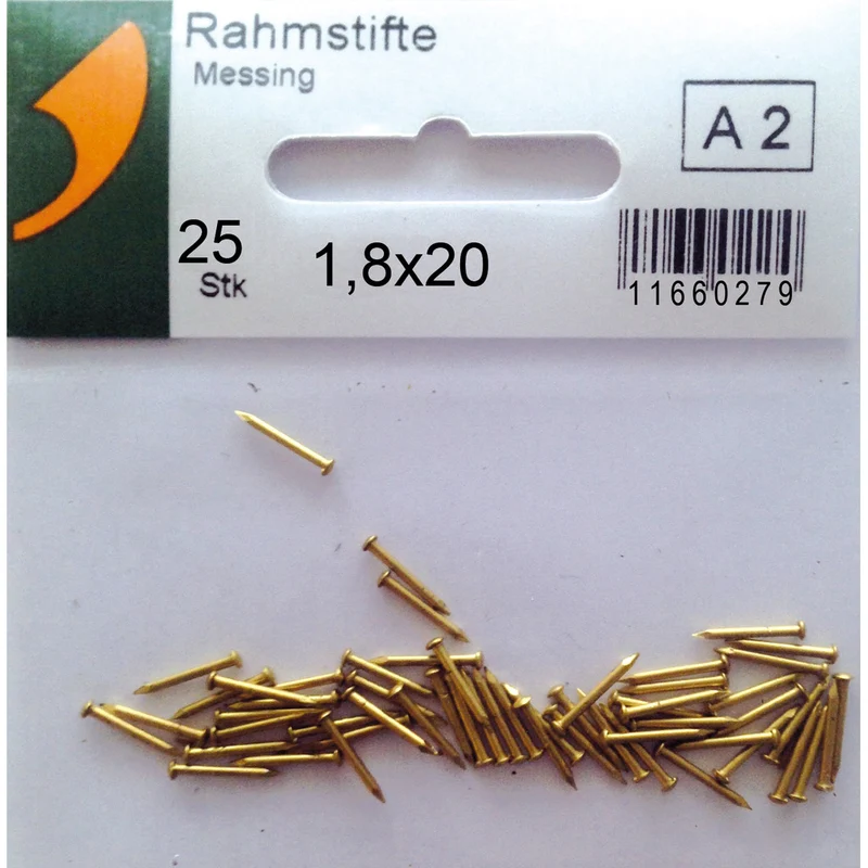SBV-Rahmstifte Messing