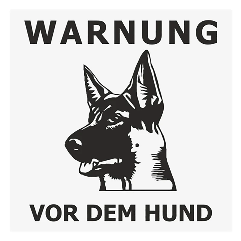 Schild - Warnung vor dem Hund