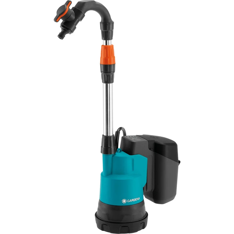 Gardena Akku-Regenfasspumpe 2000/2 18V P4A solo / ohne Akku und Ladegerät