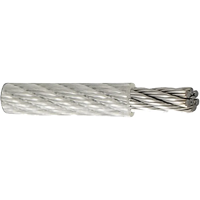 Stahldrahtseil 3/4 mm mit Textilfaserseele
