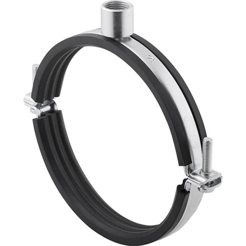B-Ware fischer Massivrohrschelle Rohrhalterung FRSM 110mm Stahl 10 Stück verzinkt