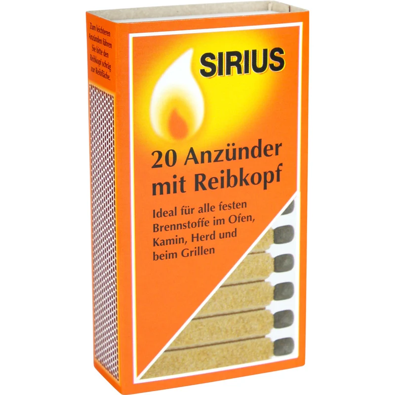 Sirius Anzünder mit Reibkopf