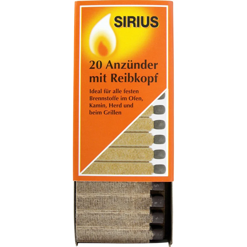 Sirius Anzünder mit Reibkopf