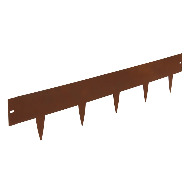 GartenAZ Rasenkante spina Metall corten 103x16 cm