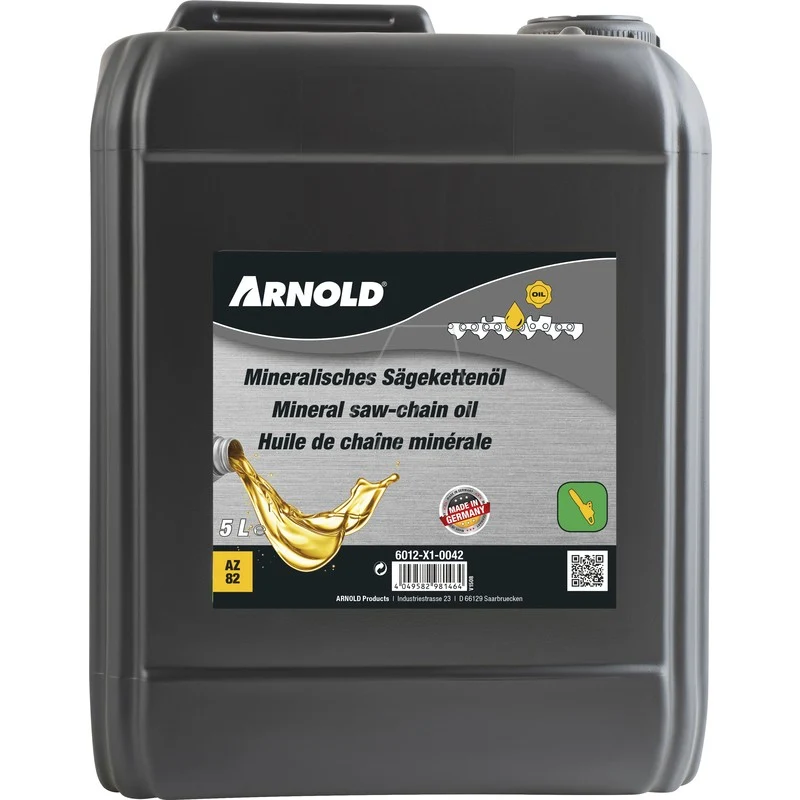 ARNOLD Mineralisches Sägekettenöl 5 Liter