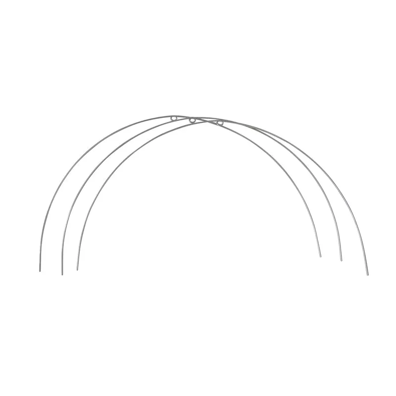 bellissa Tunnelbogen (3er Set), L100 x B1,2 x H50 cm, 6mm, Stahl, verzinkt