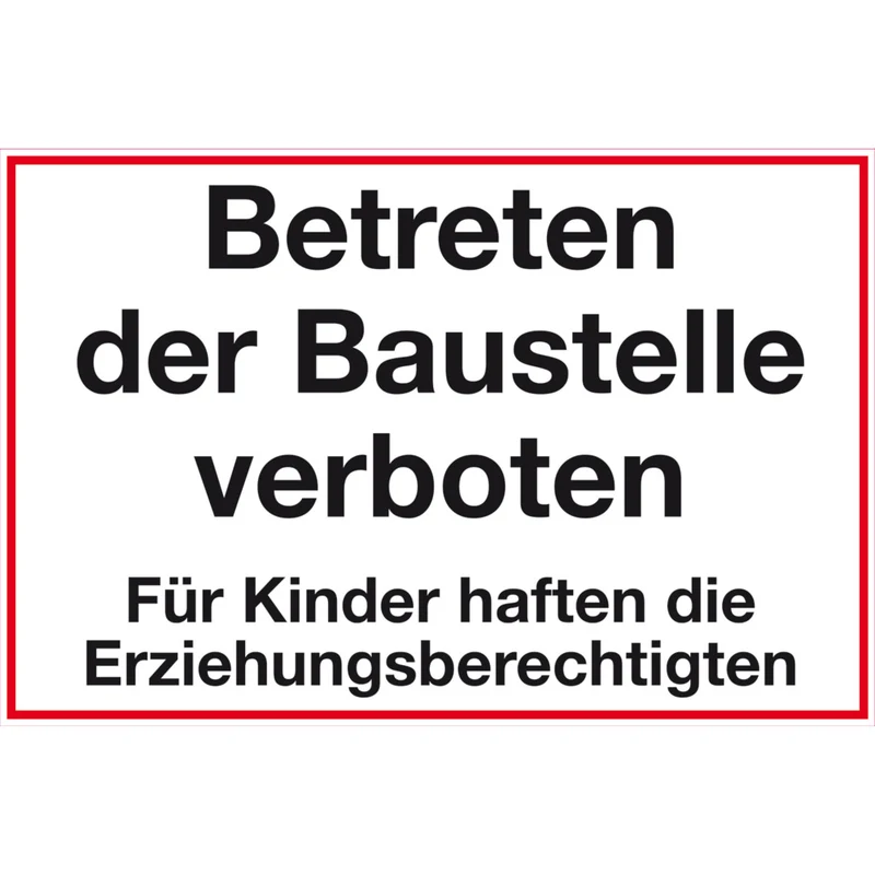 VERBOTSSCHILD
