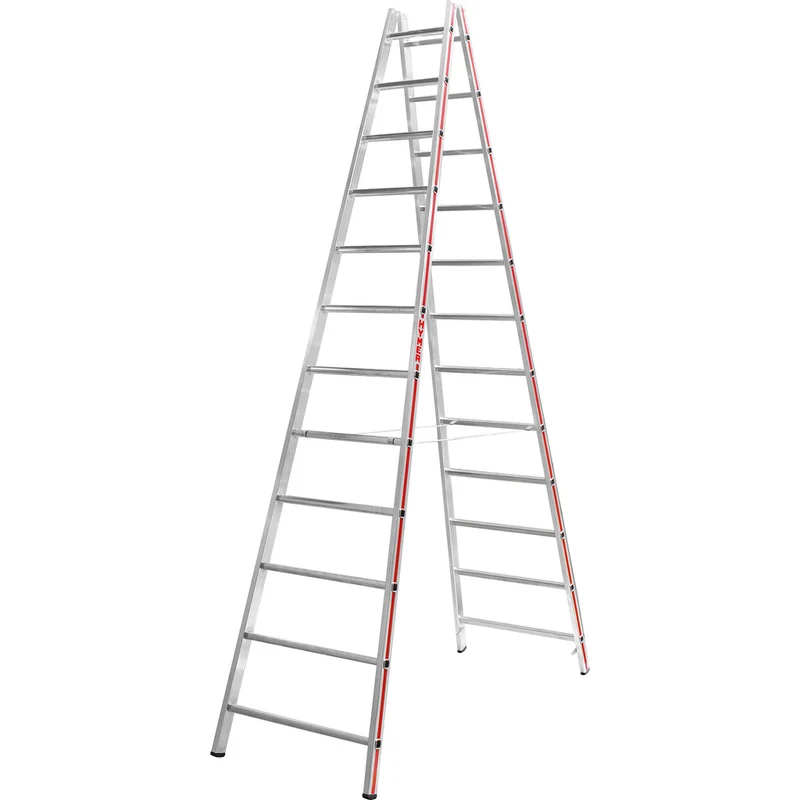 Sprossenstehleiter, beidseitig begehbar 4023