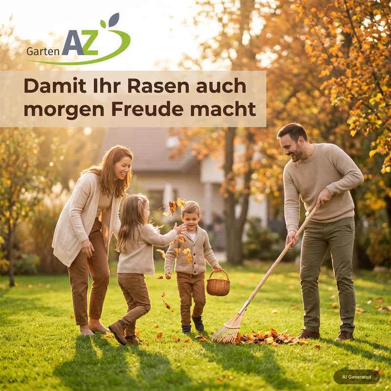 20 kg GartenAZ Organischer Herbstrasendünger mit Langzeitwirkung