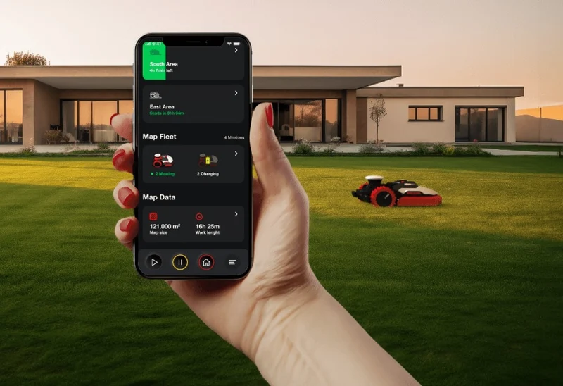 Mähroboter Startklar-Service für kabellose Mähroboter