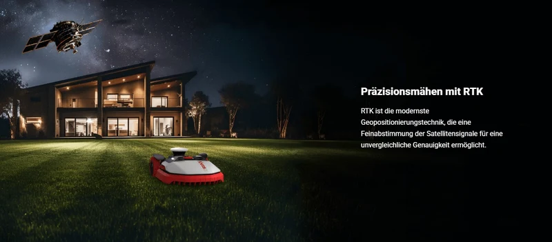 Mähroboter Startklar-Service für kabellose Mähroboter