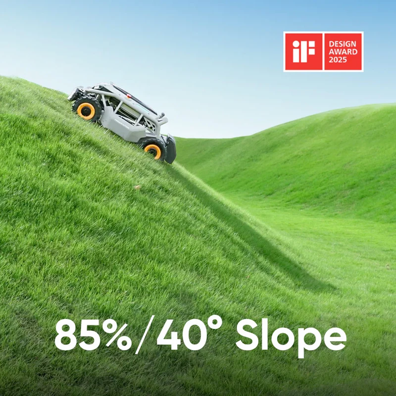 Breitreifen-Kit (Ackerprofil) für Mowrator S1 4WD für 85% Steigung