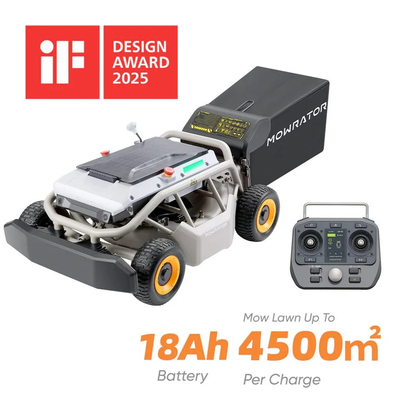 Mowrator Ferngesteuerter Rasenmäher S1 4WD Pro (18Ah)