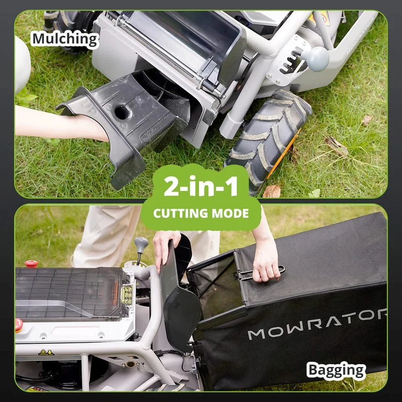 Mowrator Ferngesteuerter Rasenmäher S1 4WD Pro (18Ah)