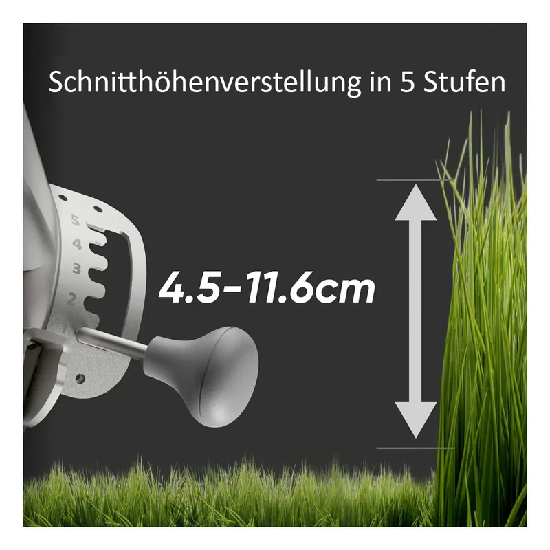 Mowrator Ferngesteuerter Rasenmäher S1 2WD Standard (12Ah)