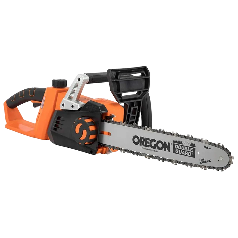 Yard Force 40V Akku-Kettensäge (35 cm Oregon-Schwert) – Leistungsstarke Motorsäge inkl. 2x 2,0 Ah Akku, Schnelllader & werkzeugloser Kettenspannung