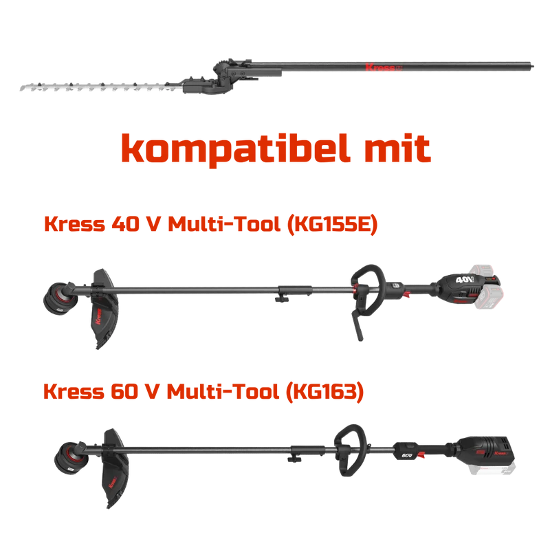 Kress Heckenscherenaufsatz für Multi-Tools KG155 und KG163