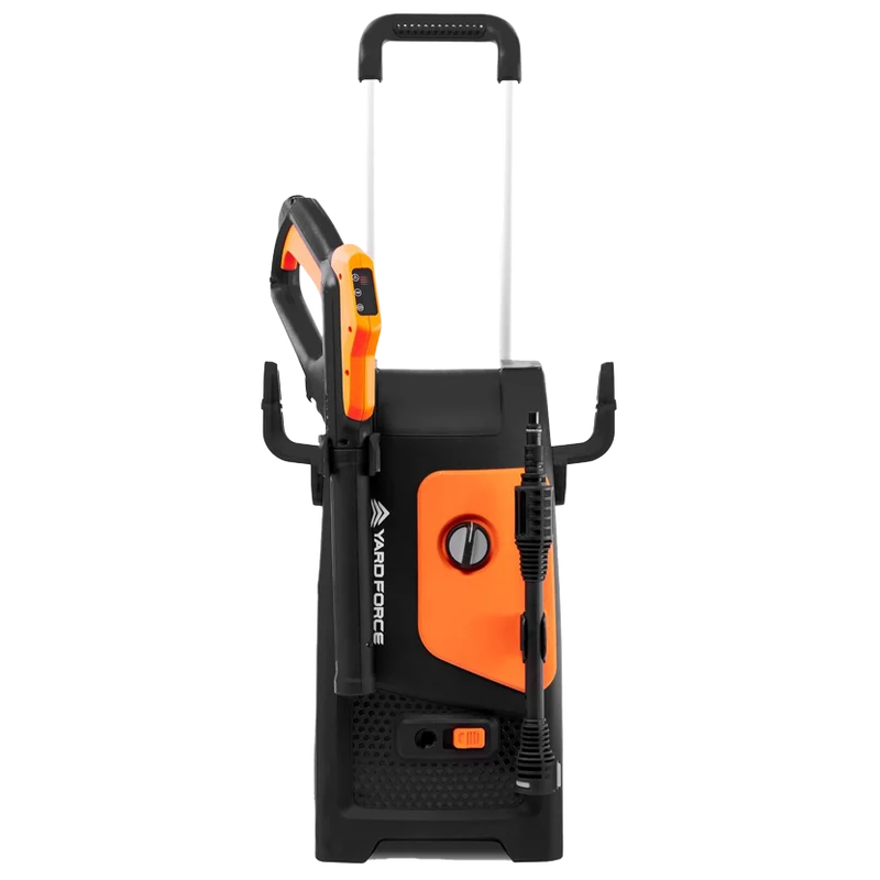 Yard Force EW U13B Hochdruckreiniger (1800 W, 135 bar, 450 l/h) – Kraftvoller Power-Reiniger mit Schlauchaufroller, Aluminiumpumpe & 6 m Schlauch