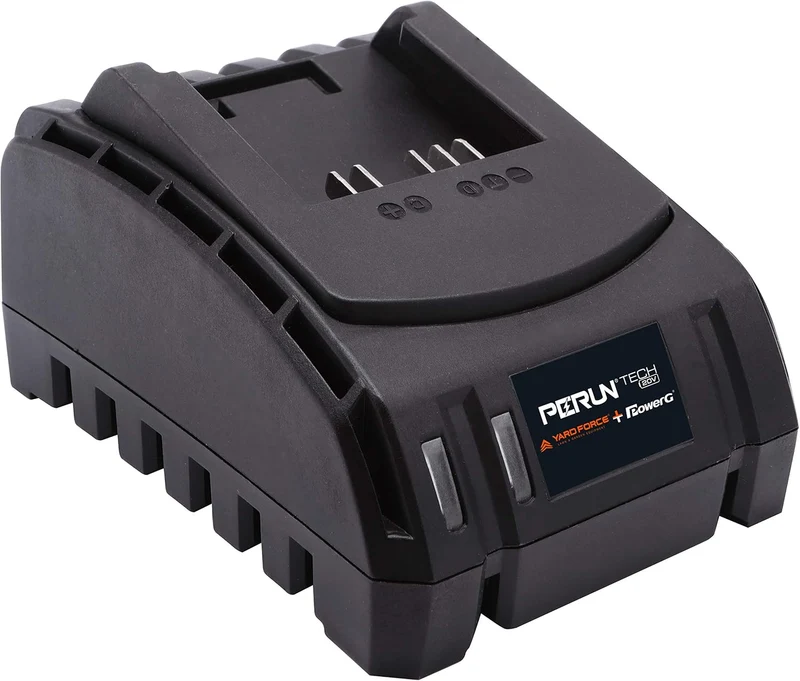 Yard Force 20V Starter-Set AL C22BN – 2,0 Ah Li-Ion Akku mit Digitalanzeige & Schnellladegerät, für CR20-Serie & PowerG