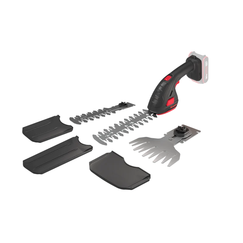 Kress 20 V 3-in-1 Akku-Gras- und Strauchscheren-Set
