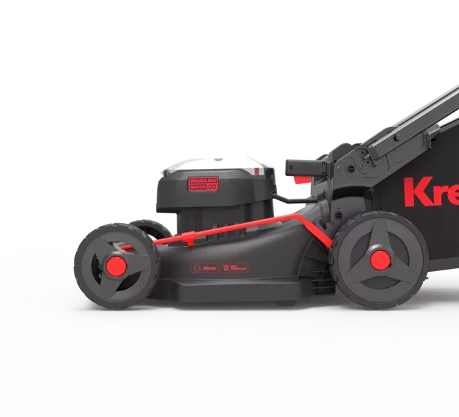Kress KG757E.9 60 V 46 cm Akku-Rasenmäher mit bürstenlosem Selbstantrieb