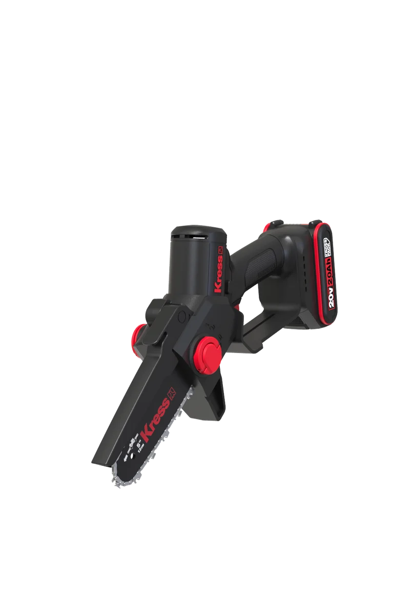 Kress 20 V 12 cm bürstenlose Einhand-Kettensäge