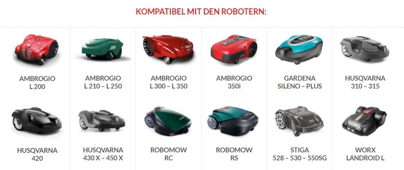 SCHAUMEX Smart Plus Garage - für Größe Gardena - Husqvarna - McCulloch uvm