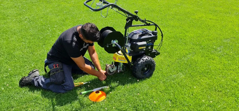 Mähroboter Installation bis 2000 m² unterirdisch