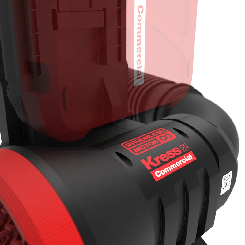 Kress KC500.9 - Gewerblicher 60-V Rucksack-Laubbläser