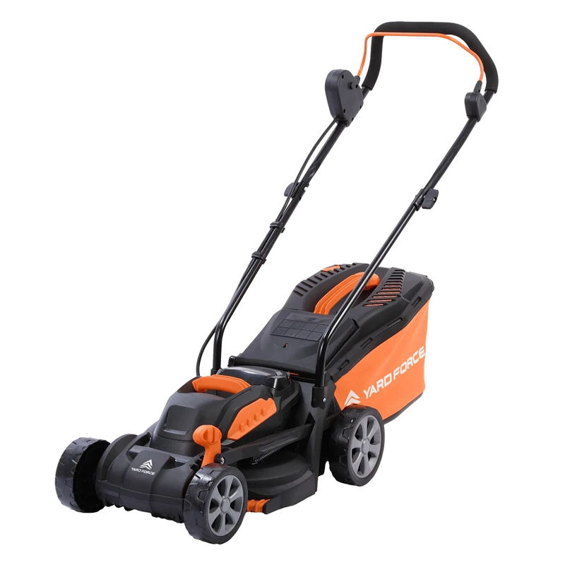 Yard Force 20V Akku-Rasenmäher LM C33B – 33 cm Schnittbreite, inkl. ausdauerndem 20V 5,0 Ah Akku & Schnellladegerät, 30L Fangkorb