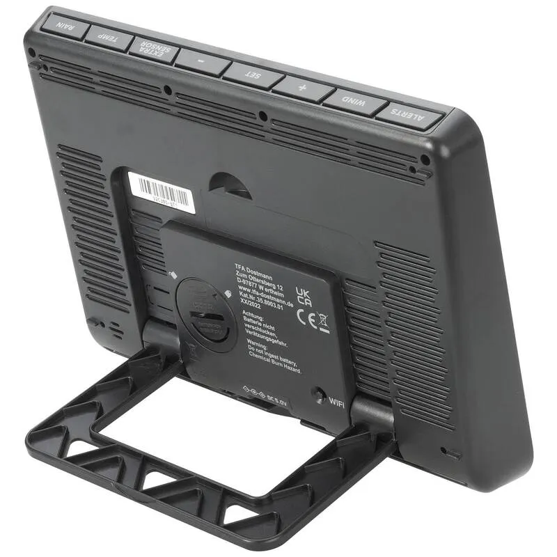 B-Ware TFA Dostmann WLAN Wetterstation VIEW PRO 7 Tage Vorhersage max. 4 Sensoren