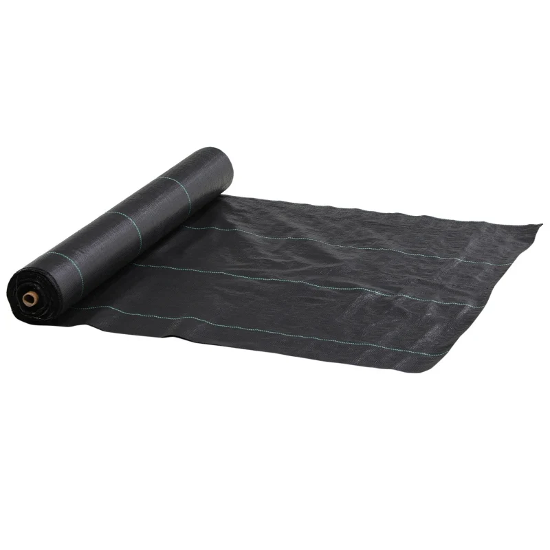 Malla Antihierbas Geotextil 1x10m Control de Maleza