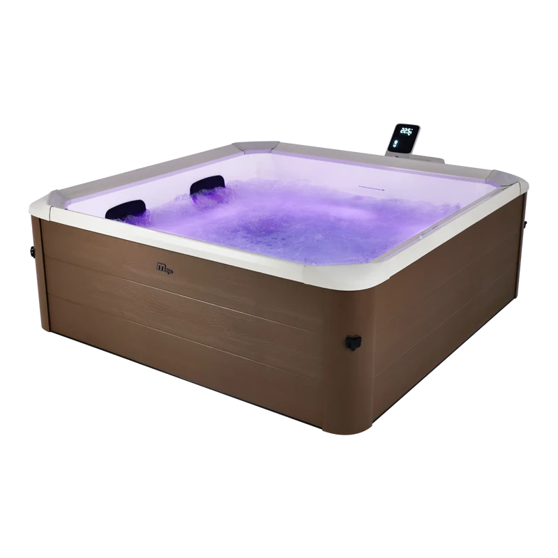 MSpa – Spa rígido cuadrado Amber Aero Plus 4–6 personas