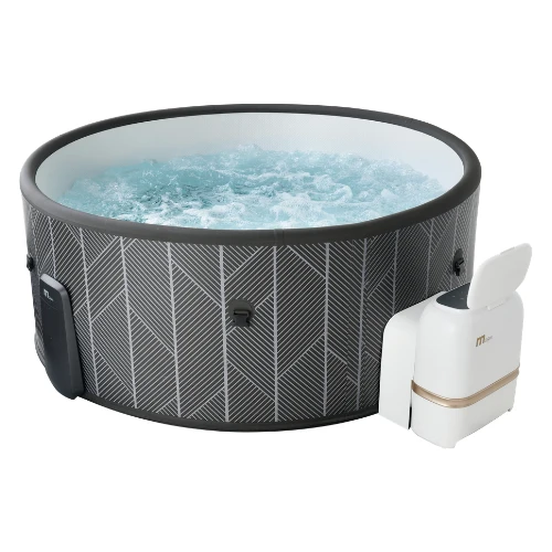 MSpa - Spa Semirrígido Redondo Mono Nox Eco 6 Personas