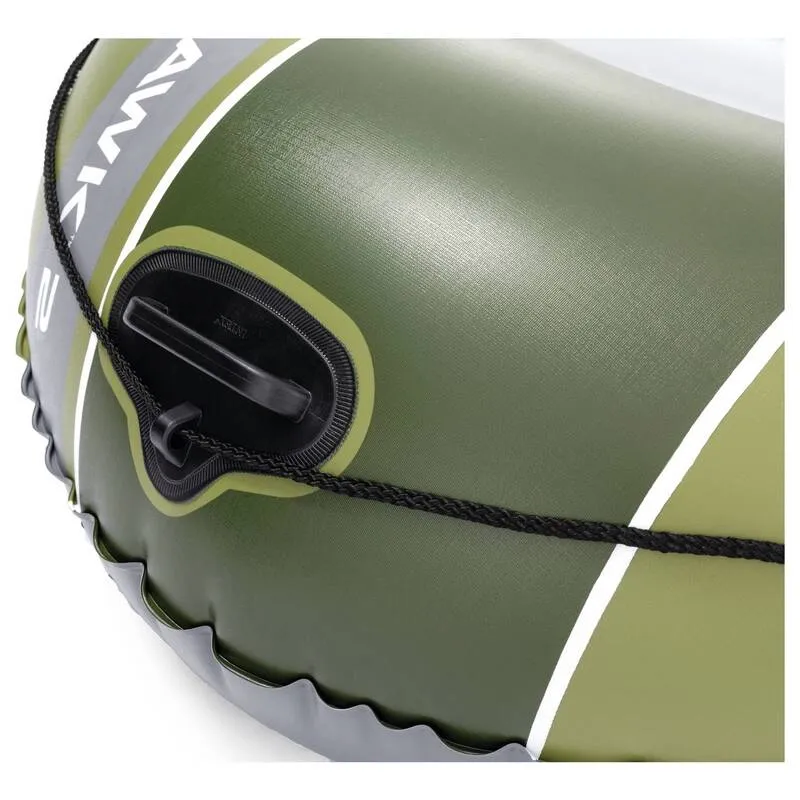 B-Ware Intex Seahawk 2 Boot Sportboot bis 240 kg Angelboot mit Paddeln und Pumpe