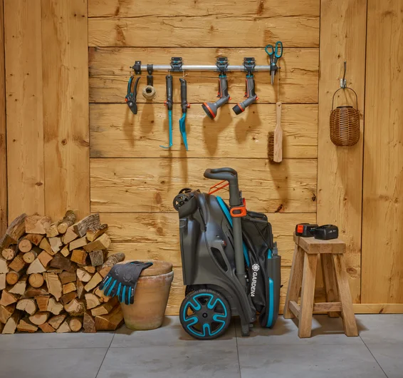 PowerMax Duo 46/36V Akku-Rasenmäher mit zwei Messern und POWER FOR ALL-Akku