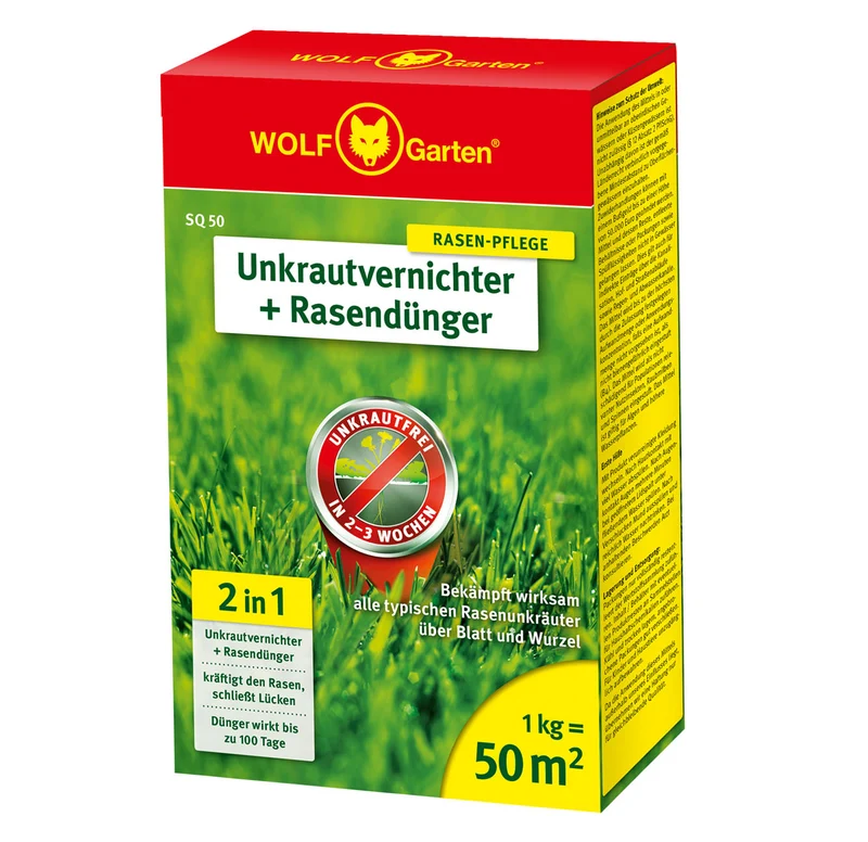 SQ 50 2-IN-1 UNKRAUTVERNICHTER + RASENDÜNGER