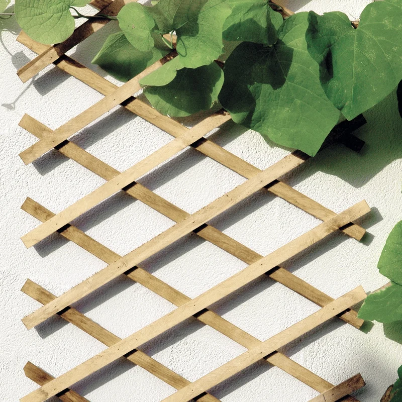 bellissa Holz-Scherenspalier natur 270 cm x 45 cm