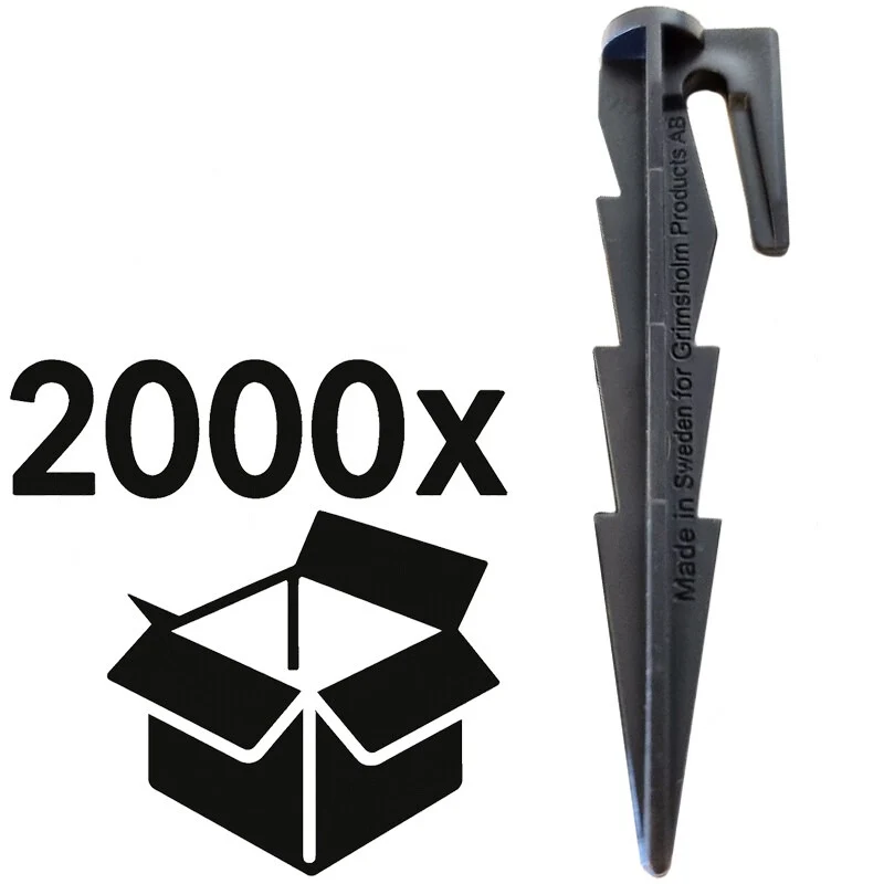 Grimsholm Erdnägel Satz – 85 mm Inhalt 2000 Stück