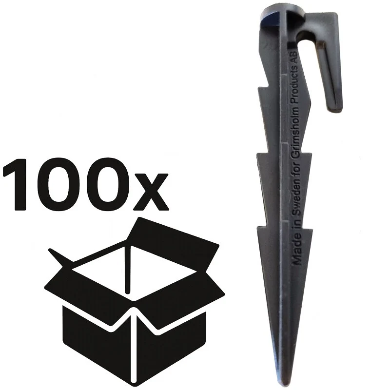 Grimsholm Erdnägel Satz – 85 mm Inhalt 100 Stück