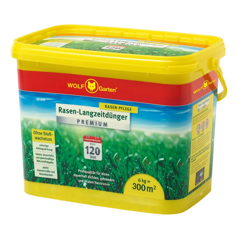 LE 300 RASEN-LANGZEITDÜNGER ''PREMIUM'' FÜR 120 TAGE