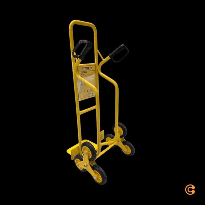 B-Ware Stanley Sackkarre Stahl Treppenkarre 200kg Handwagen Transportwagen gelb